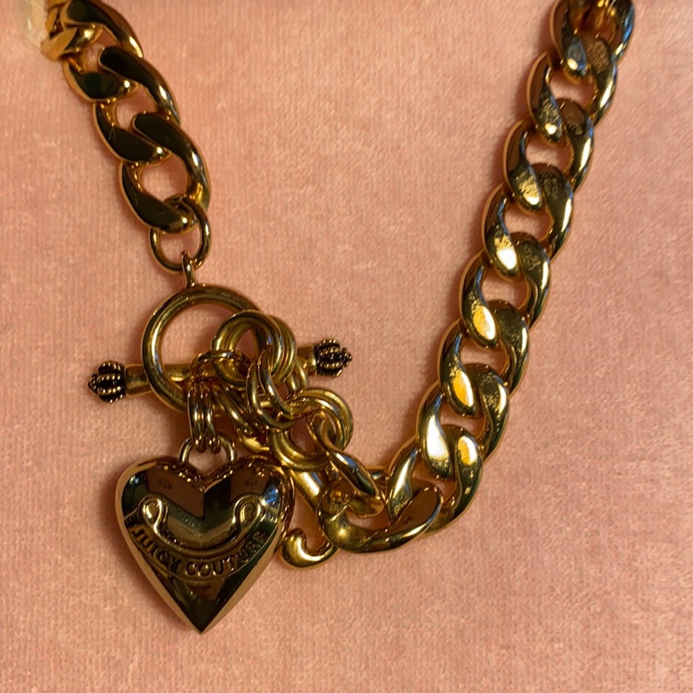 Chunky juice couture necklace